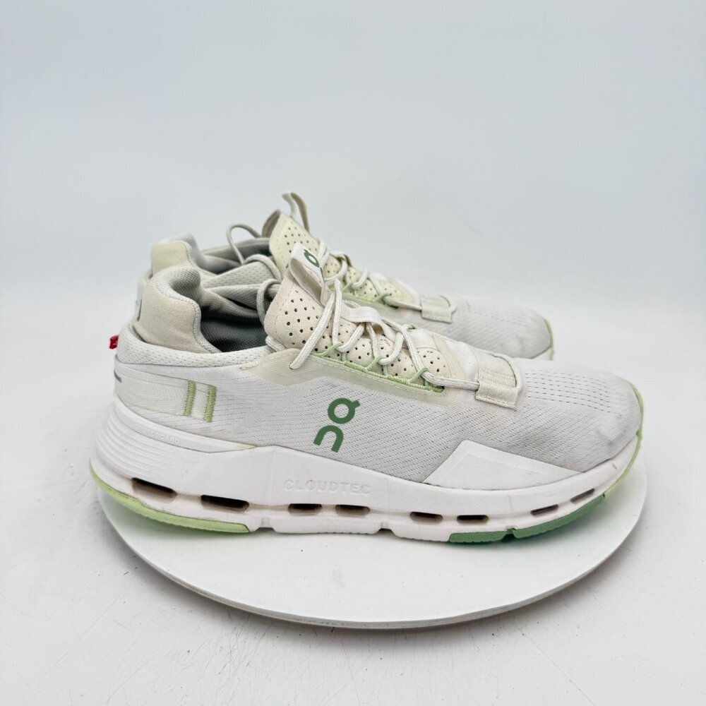 On Cloudnova 2 Swiss Engineering Men Size 8.5 3ME30211186 White Running Shoes - Picture 4 of 11